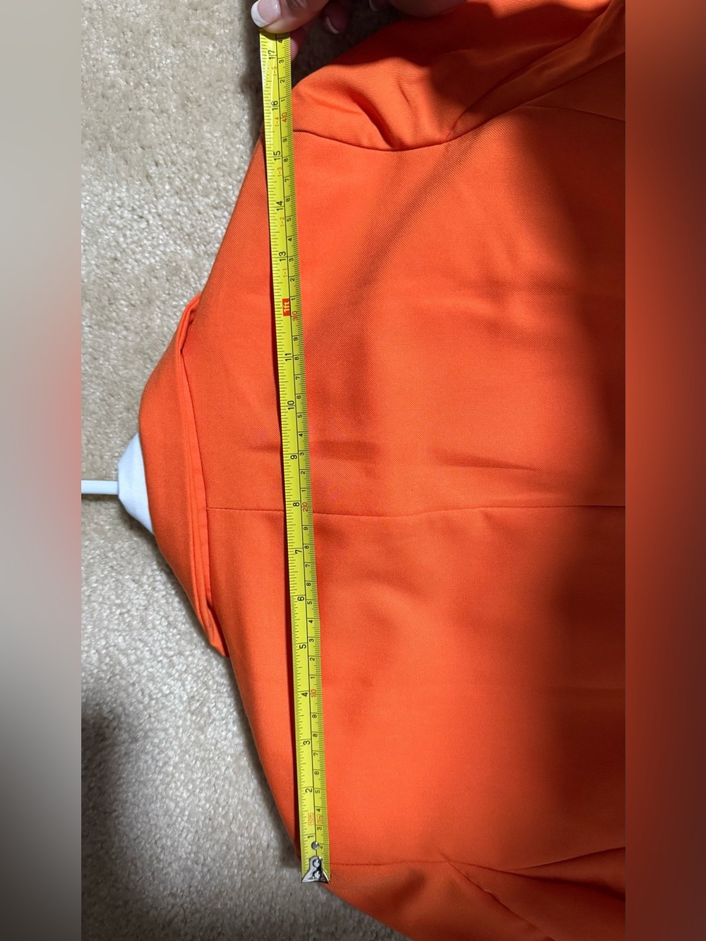 Boys 14 Orange Suit 4 piece white dress shirt vest pants wedding - Picture 8 of 9